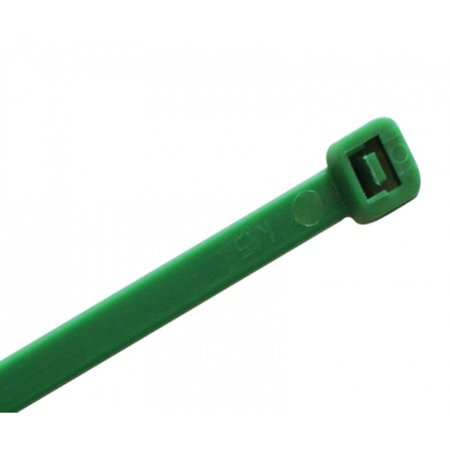 Kable Kontrol Kable Kontrol® Zip Ties - 11" Long - 1000 Pc Pk - Green color - Nylon - 50 Lbs Tensile Strength CT220CL-GREEN